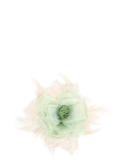 Shop Max Mara Brooch In White