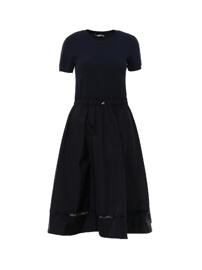 Shop Moncler Dress In Black