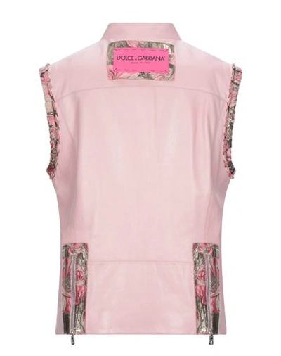 Shop Dolce & Gabbana Jackets In Pink