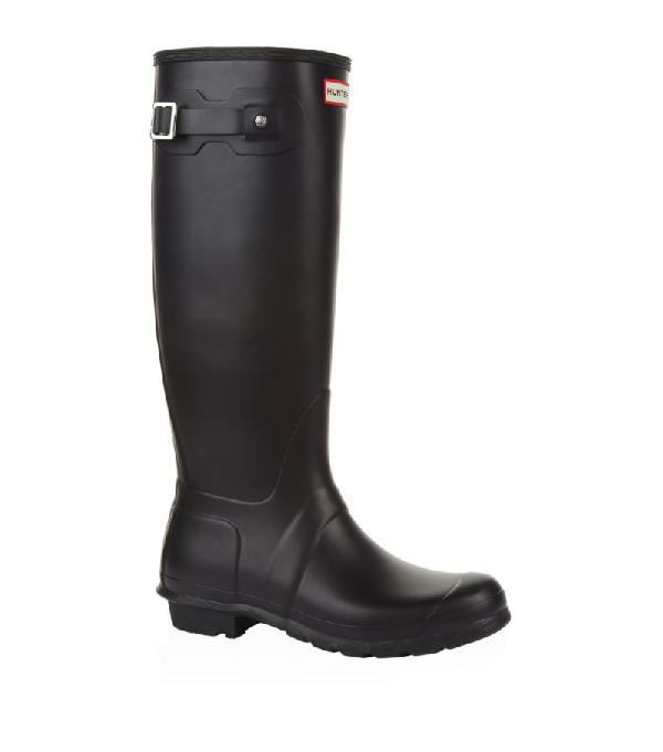 hunter women's original tall back adjustable wellington boots