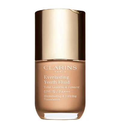 Shop Clarins Everlasting Youth Fluid Foundation Spf 15 In Nude