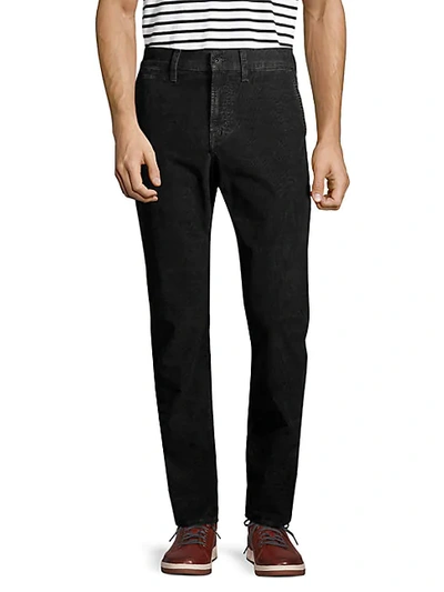 Shop 7 For All Mankind Corduroy Chino Pants In Black