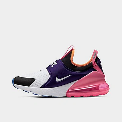 Shop Nike Big Kids' Air Max 270 Extreme Casual Shoes In Pink/blue