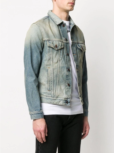 Shop Off-white Jeans Jacket In Blue