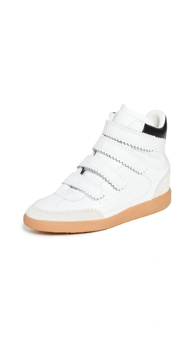 Shop Isabel Marant Bilsy Sneakers In White