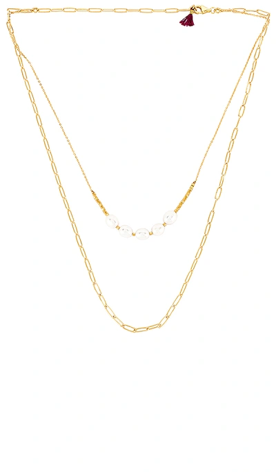 Shop Shashi London Necklace In Gold