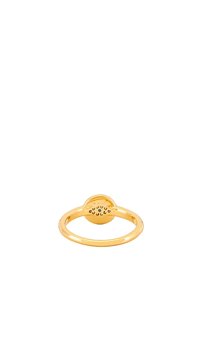 Shop Gorjana Evil Eye Coin Ring In Gold