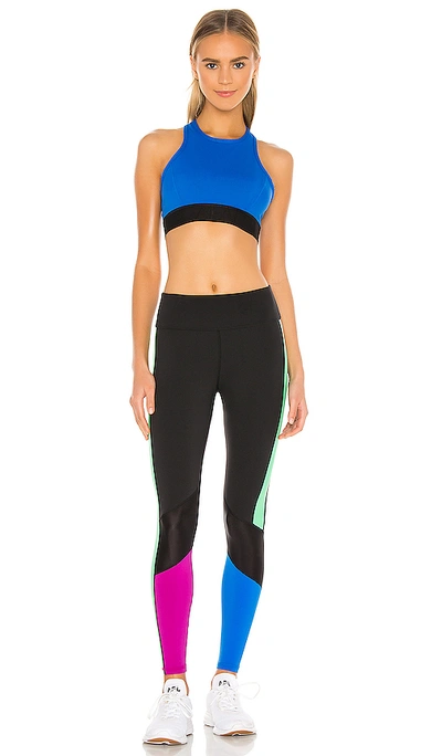 Shop Alala Long Sports Bra In Skydiver