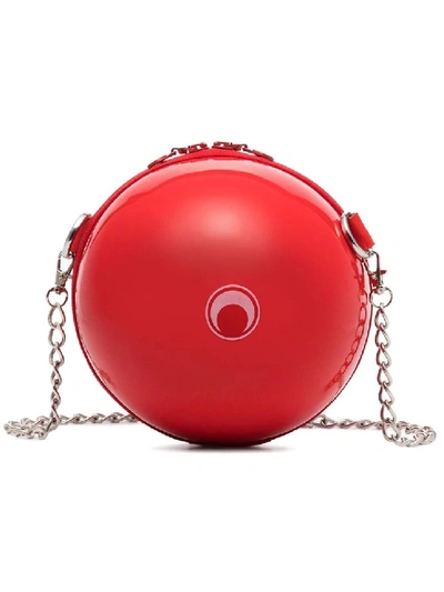 Shop Marine Serre Red Ball Cross-body Handbag