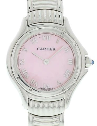 Shop Cartier Cougar Stainless Steel 1521.1 In Not Applicable