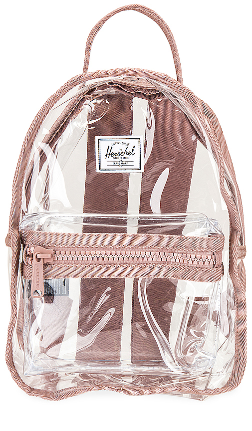 herschel transparent backpack