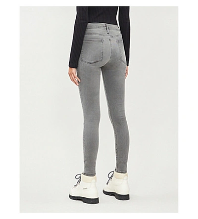 Shop Frame Le High Skinny High-rise Skinny Jeans In Smiths