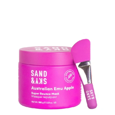 Shop Sand & Sky Australian Emu Apple Super Bounce Mask 100ml In N/a