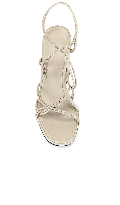 Shop Alumnae Mignon Twist Sandal In Luna