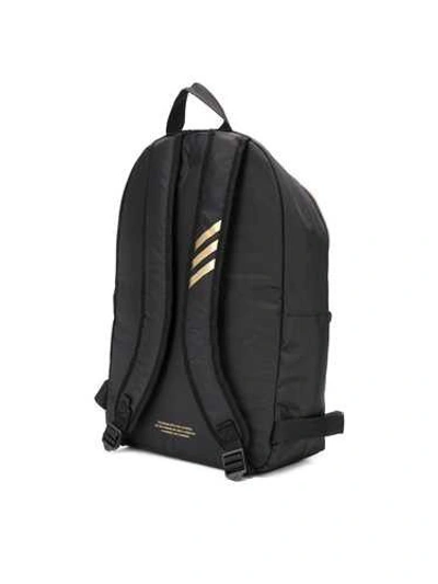 Adidas Originals Classic' Black Gold Backpack | ModeSens