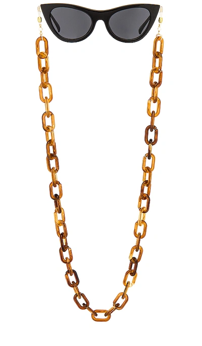 Shop Donni Acetate Sunny Chain In Camel