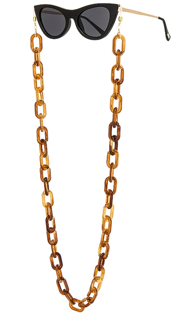 Shop Donni Acetate Sunny Chain In Camel