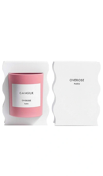 Shop Overose Gaiasilk Candle In Pink