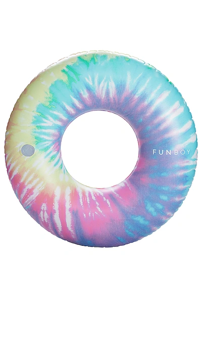 Shop Funboy Tie Dye Tube Float