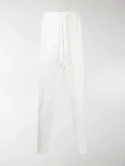 Shop Tom Ford Drawstring Waist Tailored Trousers In White
