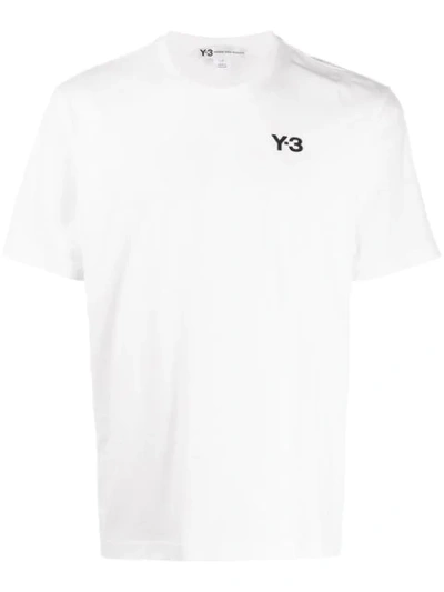 Shop Y-3 T-shirt Mit Rundhalsausschnitt In White