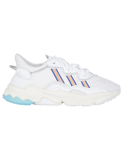 Shop Adidas Originals Ozweego Sneakers In Ftwr White
