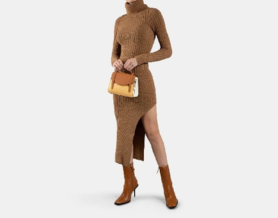 Shop Strathberry Allegro Mini - Caramel/tan/vanilla