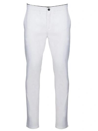 Shop Department 5 Slim Fit Gabardine Trousers In White