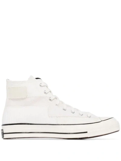 Shop Converse Mono Patchwork Chuck 70 Sneakers In White