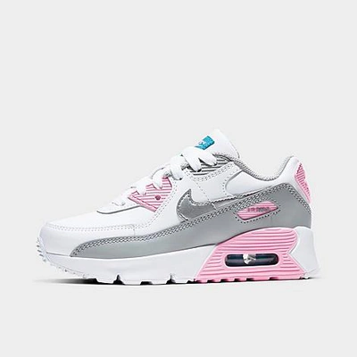Shop Nike Little Kids' Air Max 90 Casual Shoes In Grey