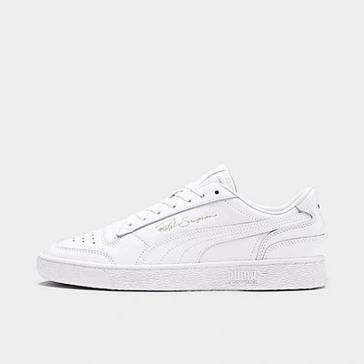Shop Puma Men's Ralph Sampson Lo Casual Shoes In White