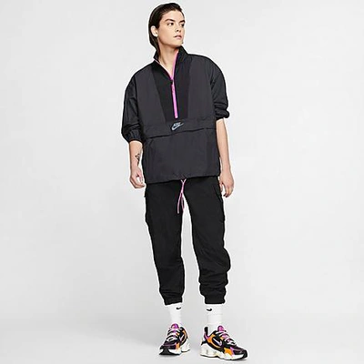 Shop Nike Women's Sportswear Icon Clash Woven Jogger Pants In Black