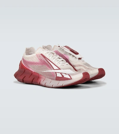 Shop Reebok X Cottweiler Zig 3d Storm Sneakers In Red