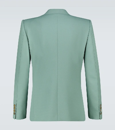 Shop Gucci Eterotopia Sablé Jacket In Green