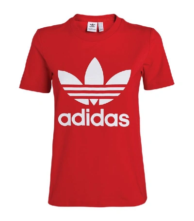 Shop Adidas Originals Trefoil T-shirt