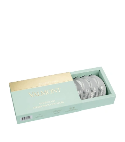 Shop Valmont Eye Instant Stress Relieving Mask (pack Of 5) In White