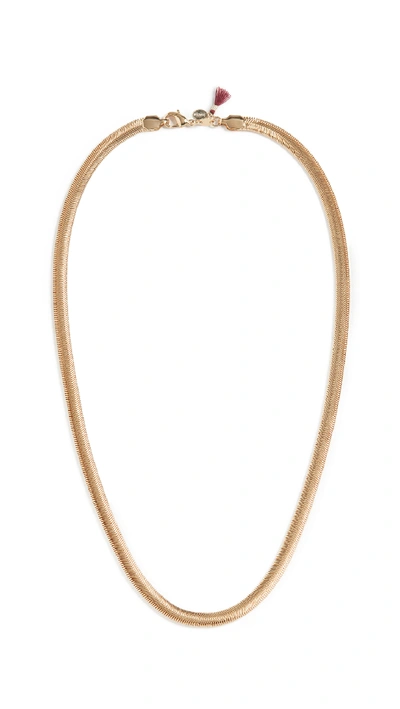 Shop Shashi Boss Necklace In Gold