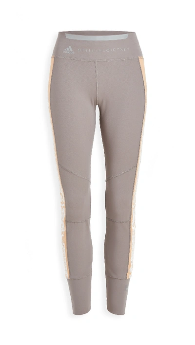 Shop Adidas By Stella Mccartney Run Tights H.r. In Explorer/boa