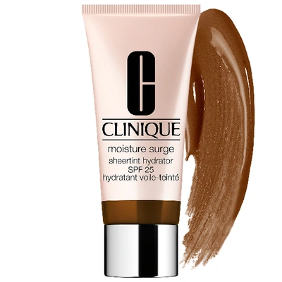 Shop Clinique Moisture Surge Sheertint Hydrator Broad Spectrum Spf 25 Tinted Moisturizer Very Deep 1.4 oz/ 40 ml