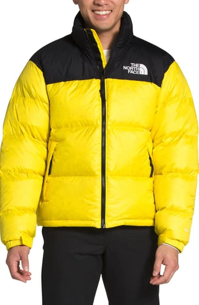 Shop The North Face Nuptse 1996 Packable Quilted Down Jacket In Tnf Lemon