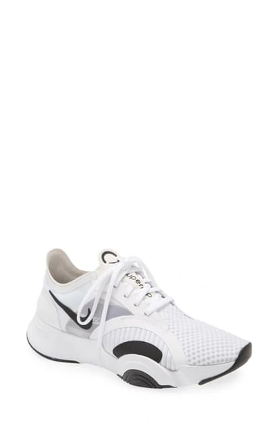 Shop Nike Superrep Go Training Shoe In White/ Black