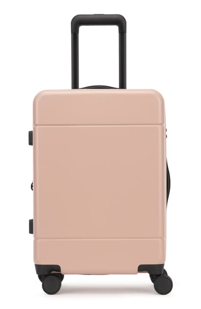 calpak pink carry on