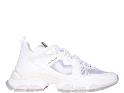 Shop Moncler Leave No Trace Sneakers In White