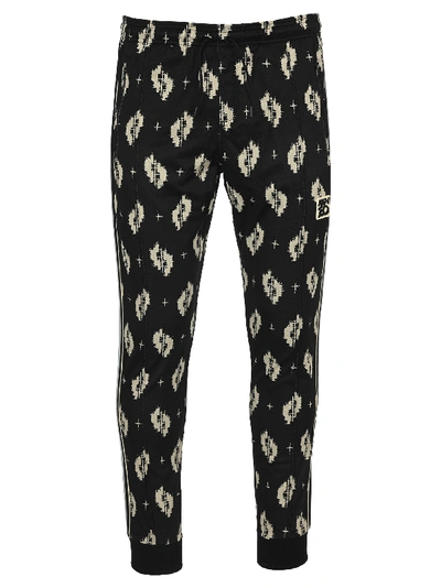 Shop Kenzo Ikat Trousers In Black