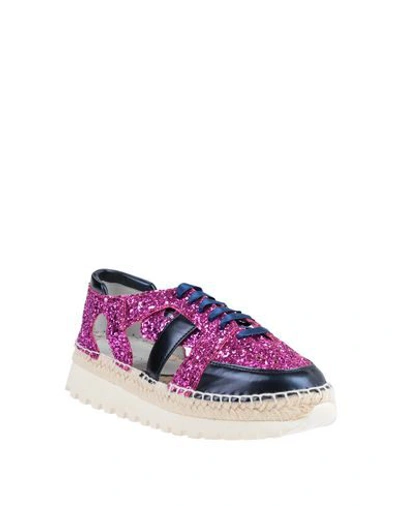 Shop Lagoa Espadrilles In Fuchsia