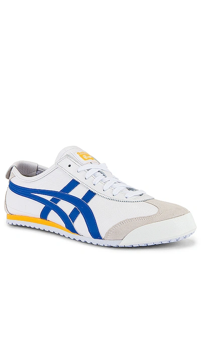 Shop Onitsuka Tiger Mexico 66 In White & Freedom Blue