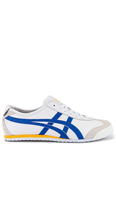 Shop Onitsuka Tiger Mexico 66 In White & Freedom Blue
