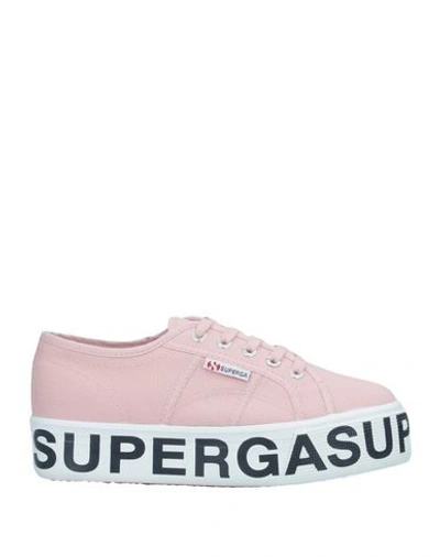 Shop Superga Woman Sneakers Pink Size 6.5 Cotton