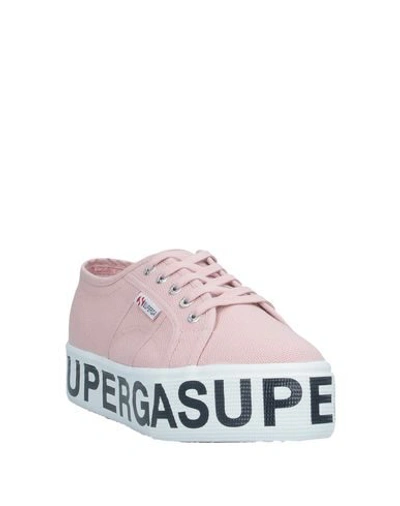 Shop Superga Woman Sneakers Pink Size 6.5 Cotton