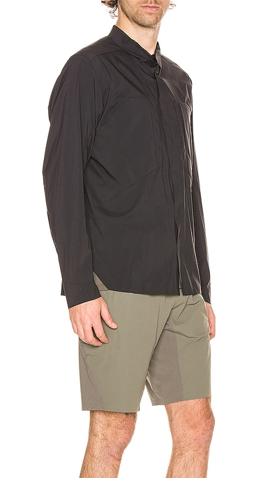 Shop Arc'teryx Demlo Overshirt In Black